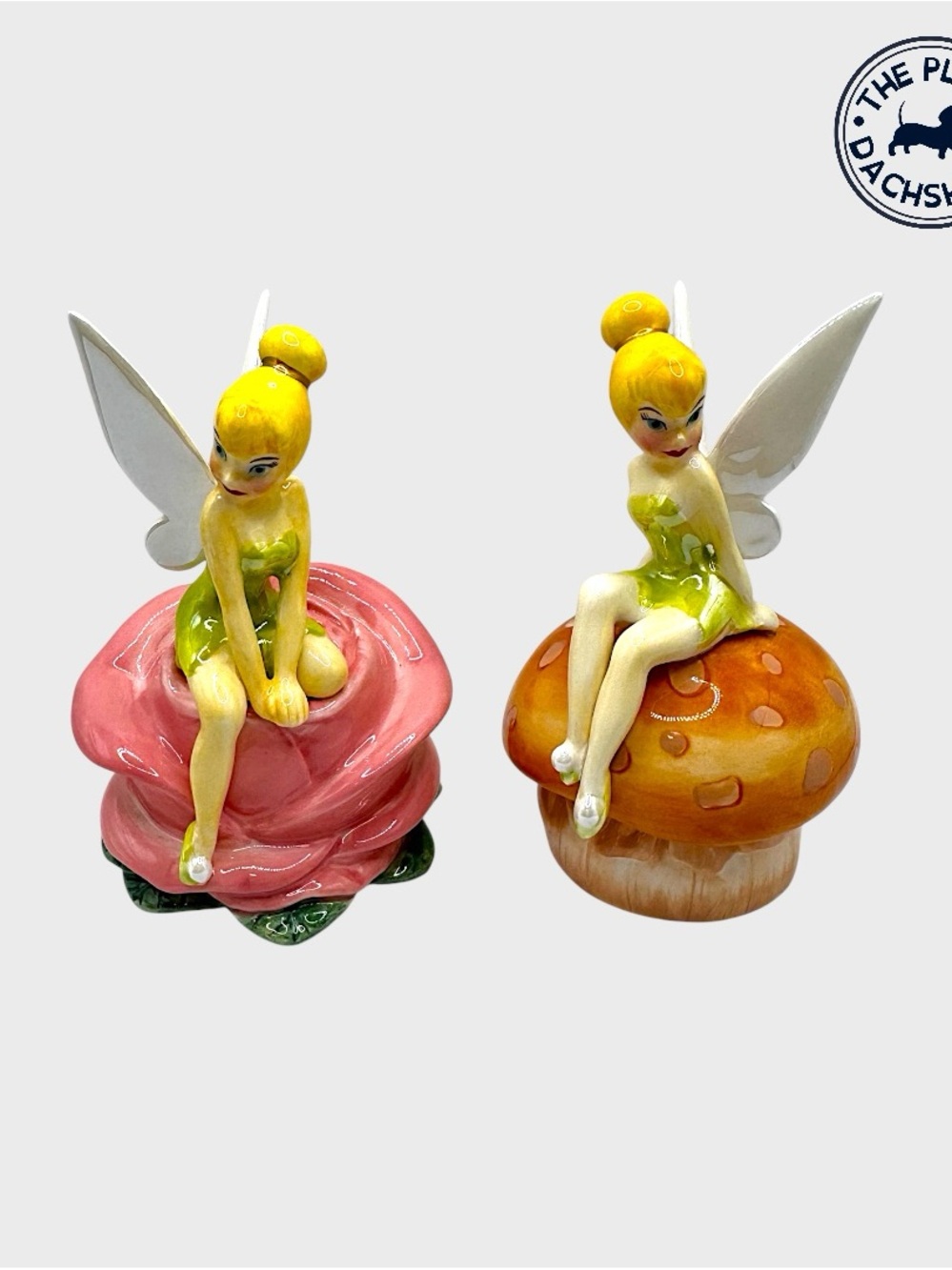 Vintage  Tinkerbell Shaker Set